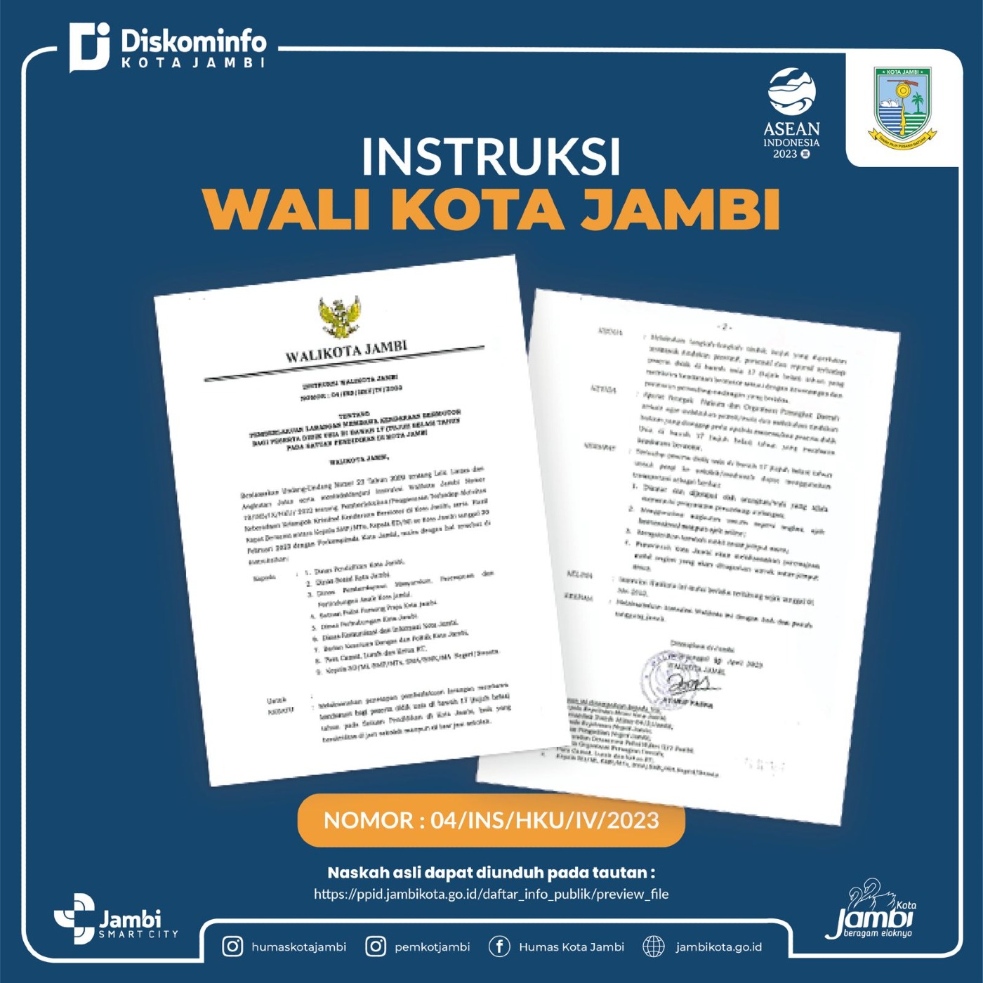 cover Pelajar se-Kota Jambi Dilarang Bawa Motor, Pemkot Sediakan Angkot Gratis ke Sekolah