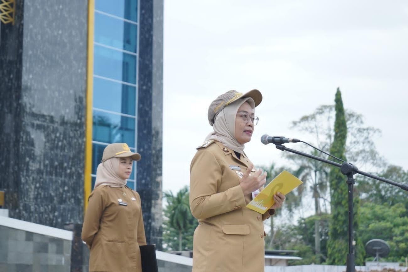 cover Pimpin Apel Disiplin, Pj Wali Kota Jambi Tegaskan Kinerja dan Netralitas ASN