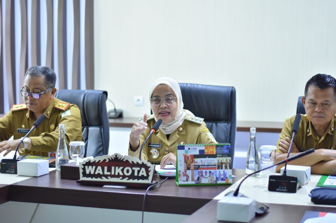 cover Pimpin High Level Meeting TPID Kota Jambi, Sri Minta Penguatan Sinergisitas Semua Pihak