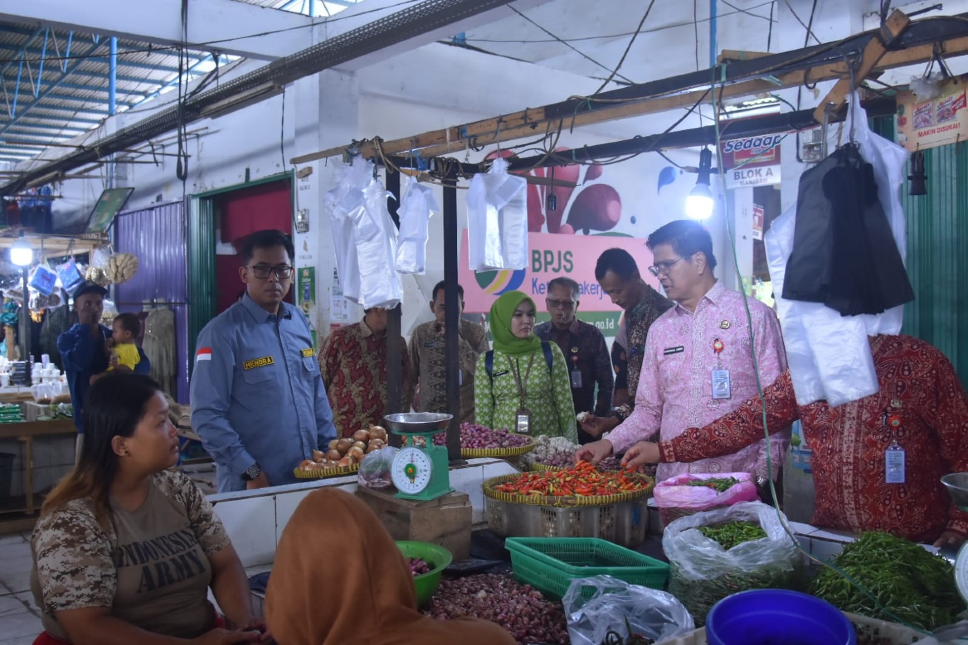 cover TPID Kota Jambi Sidak Pasar dan Gudang Beras