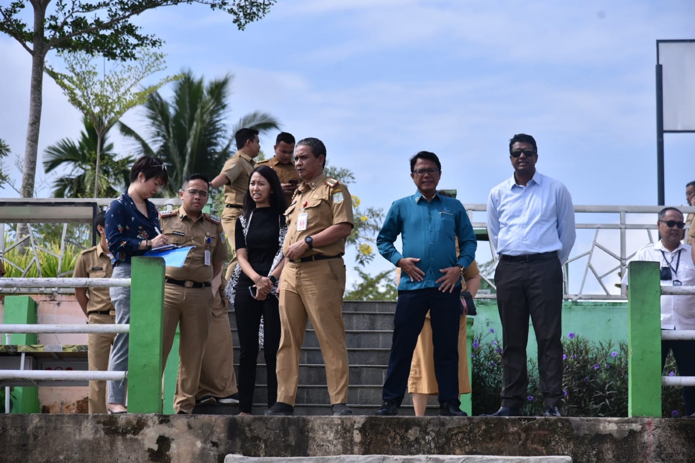 cover Lokasi Proyek Ketahanan Iklim, Tim TFURP Singapura Tinjau Danau Sipin