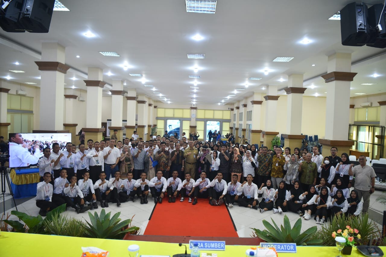 cover Brainstorming Generasi Z Palembang, Fasha Berikan Kiat Bersaing di Dunia Kerja
