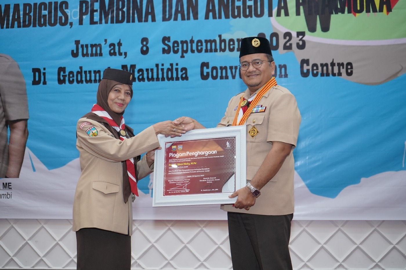 cover Kwarcab Pramuka Kota Jambi Gelar Malam Gembira Peringatan ke-62 Tahun Pramuka