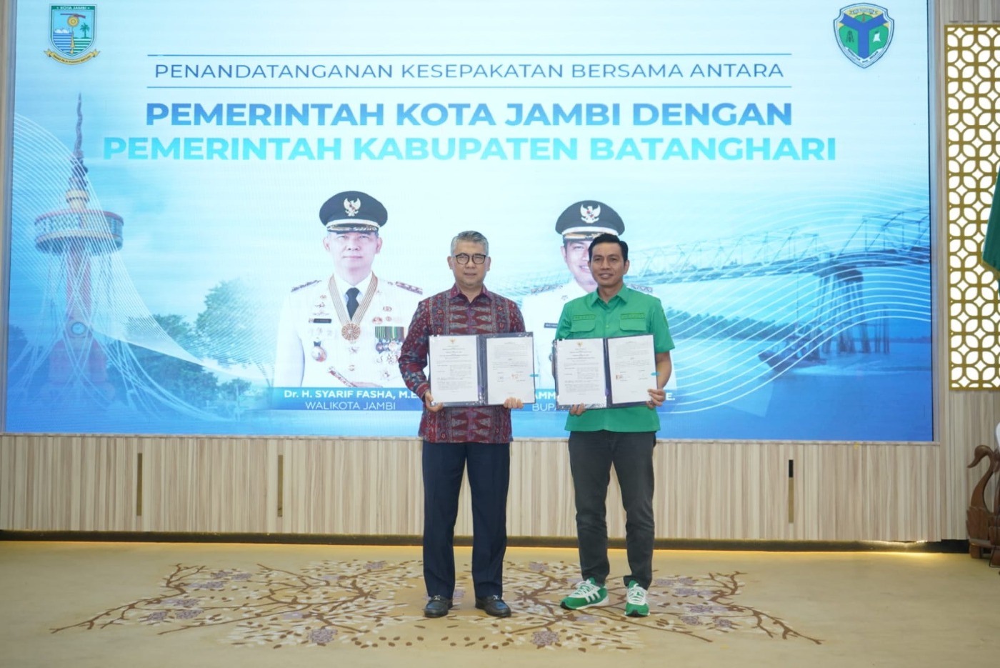 cover Kian Produktif, Kota Jambi Jalin Kerjasama Strategis Dengan Kabupaten Batanghari