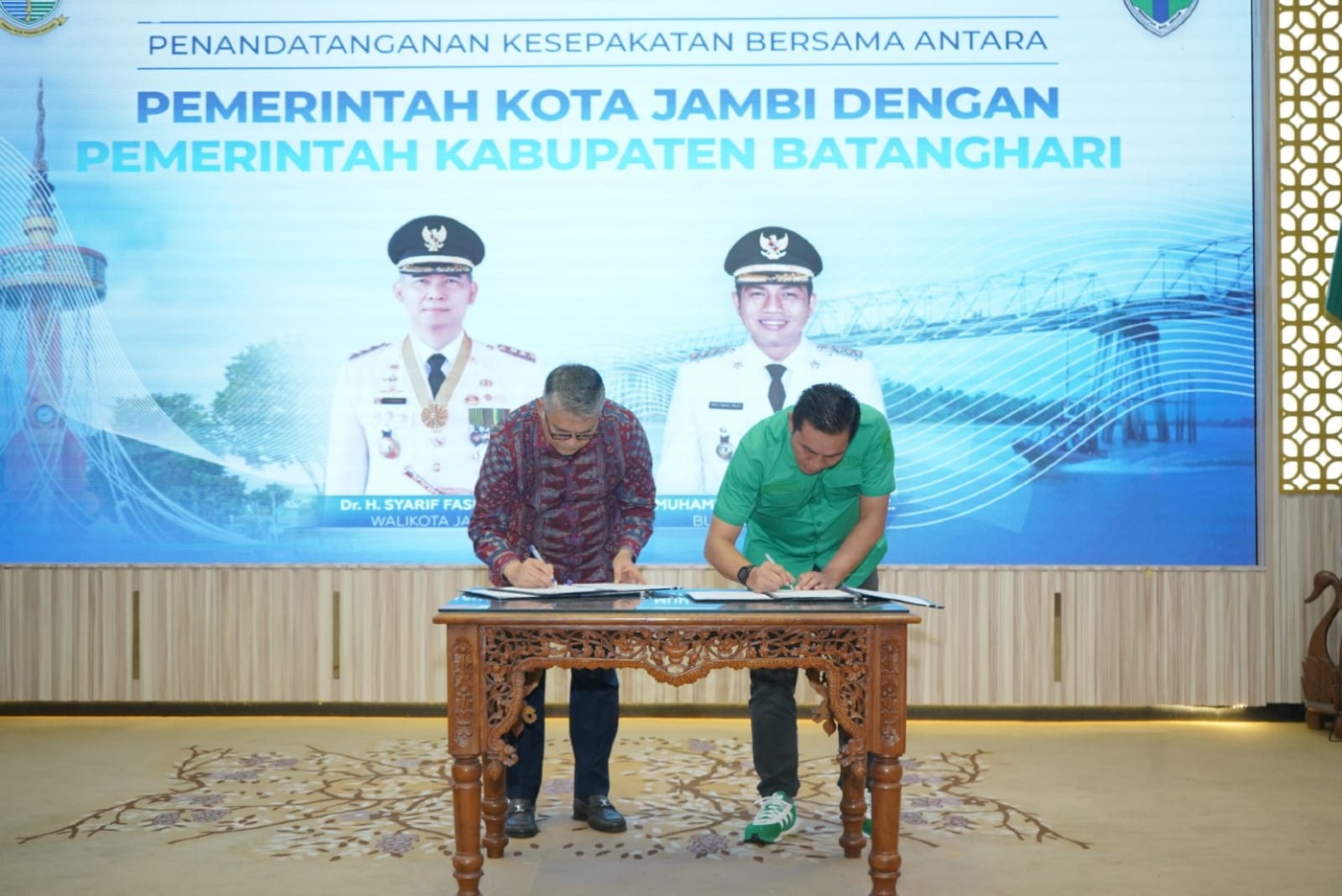 cover Kian Produktif, Kota Jambi Jalin Kerjasama Strategis Dengan Kabupaten Batanghari