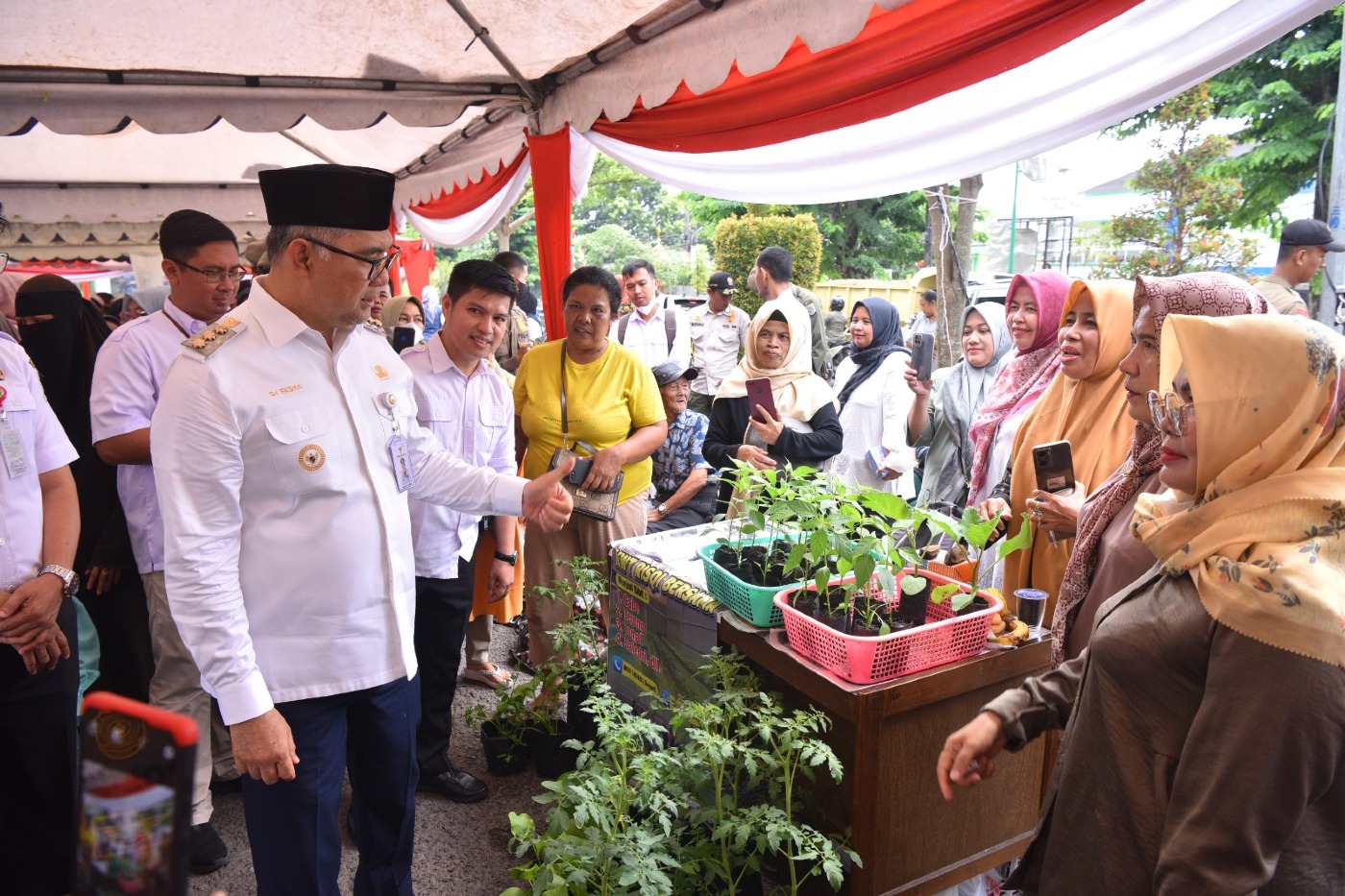 cover Hari Pangan Sedunia, Pemkot Jambi Gelar Pangan Murah Bagi Warga