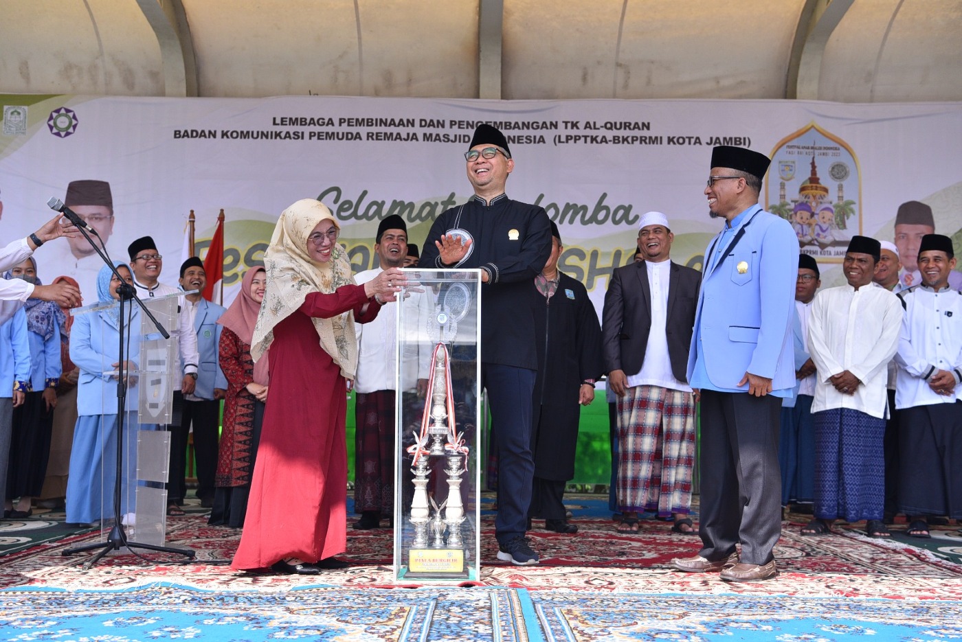 cover Wali Kota Fasha Buka Festival Anak Sholeh Indonesia ke-XXI Tingkat Kota Jambi
