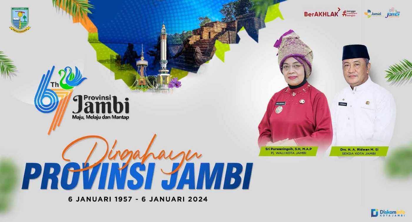 cover Gemilang Kota Jambi, Tanah Pilih Pusako Batuah Kian Bertabur Prestasi