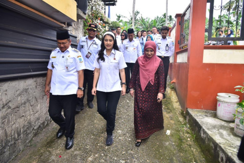 cover Wamen BKKBN Kunker di Jambi, Wali Kota Maulana Paparkan Inovasi Tekan Angka Stunting
