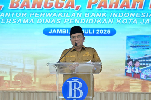cover Kick Off Modul Praktik Berbasis Proyek Cinta, Bangga, dan Paham (CBP) Rupiah, Maulana Tekankan Pentingnya Pemahaman dan Kecintaan Terhadap Rupiah Sejak Dini