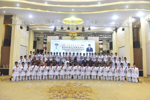 cover Syukuran Upacara HUT RI Ke-79 Berlangsung Khidmat Dan Lancar, Pj Wali Kota Jambi Adakan Resepsi Kenegaran