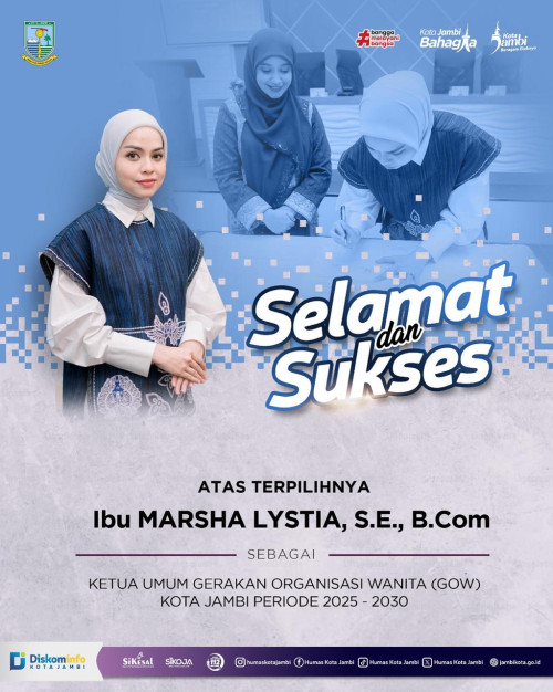 cover Terpilih Secara Aklamasi, Ini Visi Misi Marsha Lystia untuk Majukan GOW Kota Jambi