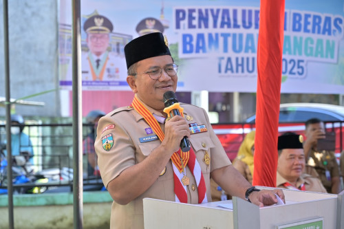 cover 26.173 Warga Penerima Manfaat se-Kota Jambi Terima Beras Bantuan Pangan Pemerintah Tahun 2025