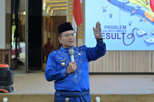 cover Coffee Morning : Paparan Maulana Tuai Apresiasi, Jurnalis: "Program Kota Jambi Bahagia Terukur, dan Berdampak Nyata