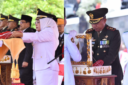 cover Peringati Kemerdekaan, Pj Wali Kota Jambi Pimpin Upacara Pengibaran Bendera Merah Putih
