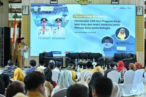 cover Wali Kota Maulana Paparkan Capaian 100 Hari di Forum ICMI, Serukan Kolaborasi Intelektual Bangun Kota Jambi