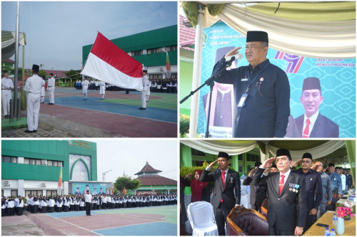 cover Pimpin Upacara HAB Ke-79, Sekda A Ridwan Apresiasi Kementerian Agama Kota Jambi Bangun Sinergi dan Kolaborasi