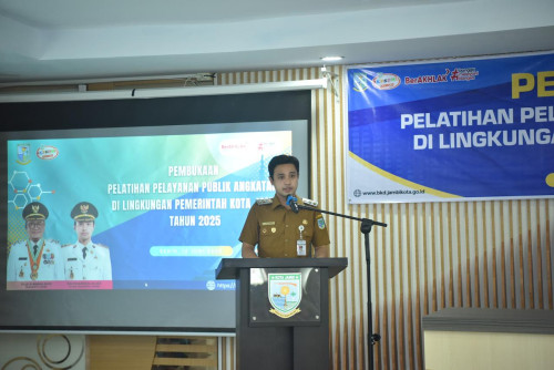 cover Pemkot Jambi Gelar Pelatihan Pelayanan Publik : Wujud Nyata Komitmen Tingkatkan Profesionalisme ASN