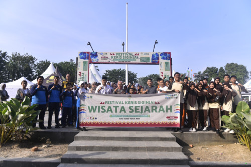 cover Lepas Delegasi Wisata Sejarah, Pj Wali Kota Kota Jambi Apresiasi Festival Keris Siginjai